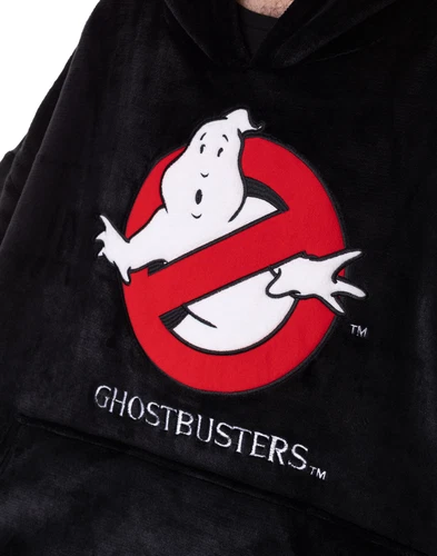 Ghostbusters Multicoloured Logo AOP Blanket Hoodie