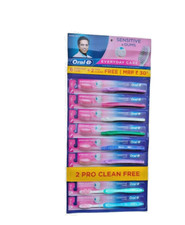 Oral B Sensitive and Gums Whitening Extra Soft Toothbrush for adults 30 8 free