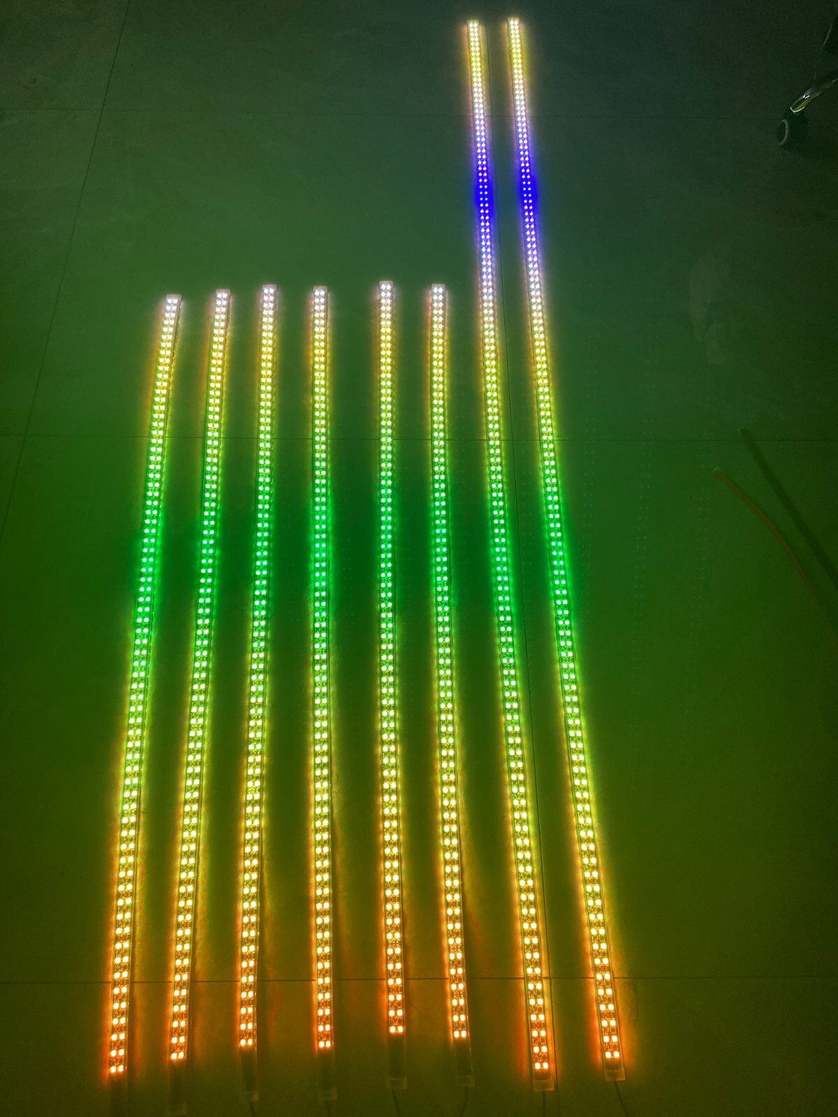 6pcs-4ft-2pcs-6-5ft-double-row-chasing-dream-color-strips-slingshot