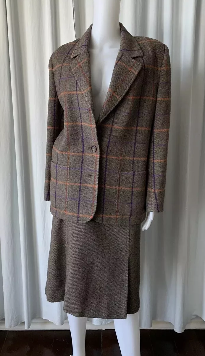 70s skirt suit top