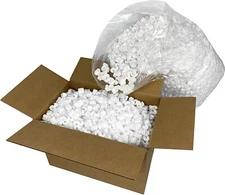 Packing Peanuts Shipping Loose Fill 150 Gallons 20 Cubic Feet White MADE IN USA