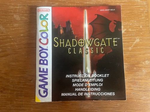 SHADOWGATE CLASSIC - Jeu complet GAME BOY COLOR - Imagen 13 de 14