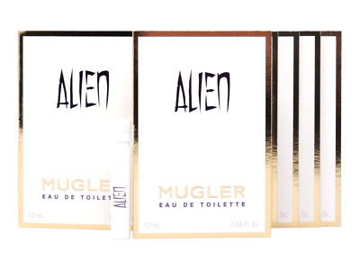 THIERRY MUGLER ALIEN EDT 1.2ml .04fl oz x 10 PERFUME SPRAY SAMPLES