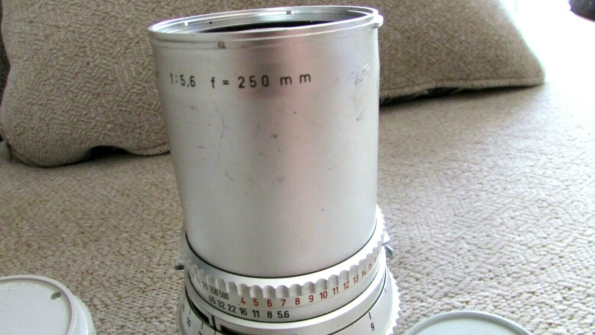 HASSELBLAD Carl Zeiss Sonnar C 250mm F5.6 Lens Chrome | eBay