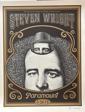 Steven Wright 2012 Austin by Emek cream variant