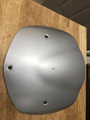 01-04 BMW F650GS DAKAR SLIPSTREAM DEFLECTOR FAIRING COWL OEM 46632346398 SILVER