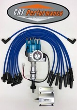 Ford 351c 351m 400 429 460 Small Hei Distributor Blue 60000v Coil Usa Wires