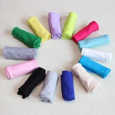 1Pair Solid Color Driving Mittens Fingerless Gloves Sunscreen Half-finger Gloveη