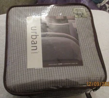 New Urban Living Micro Plush Comforter Cover & Shams King Size Gray