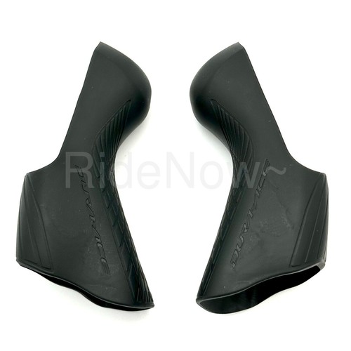 New Shimano ST-R9100 Dura Ace Bracket Cover Set/ STI Lever Hood Set, Black - Picture 8 of 10