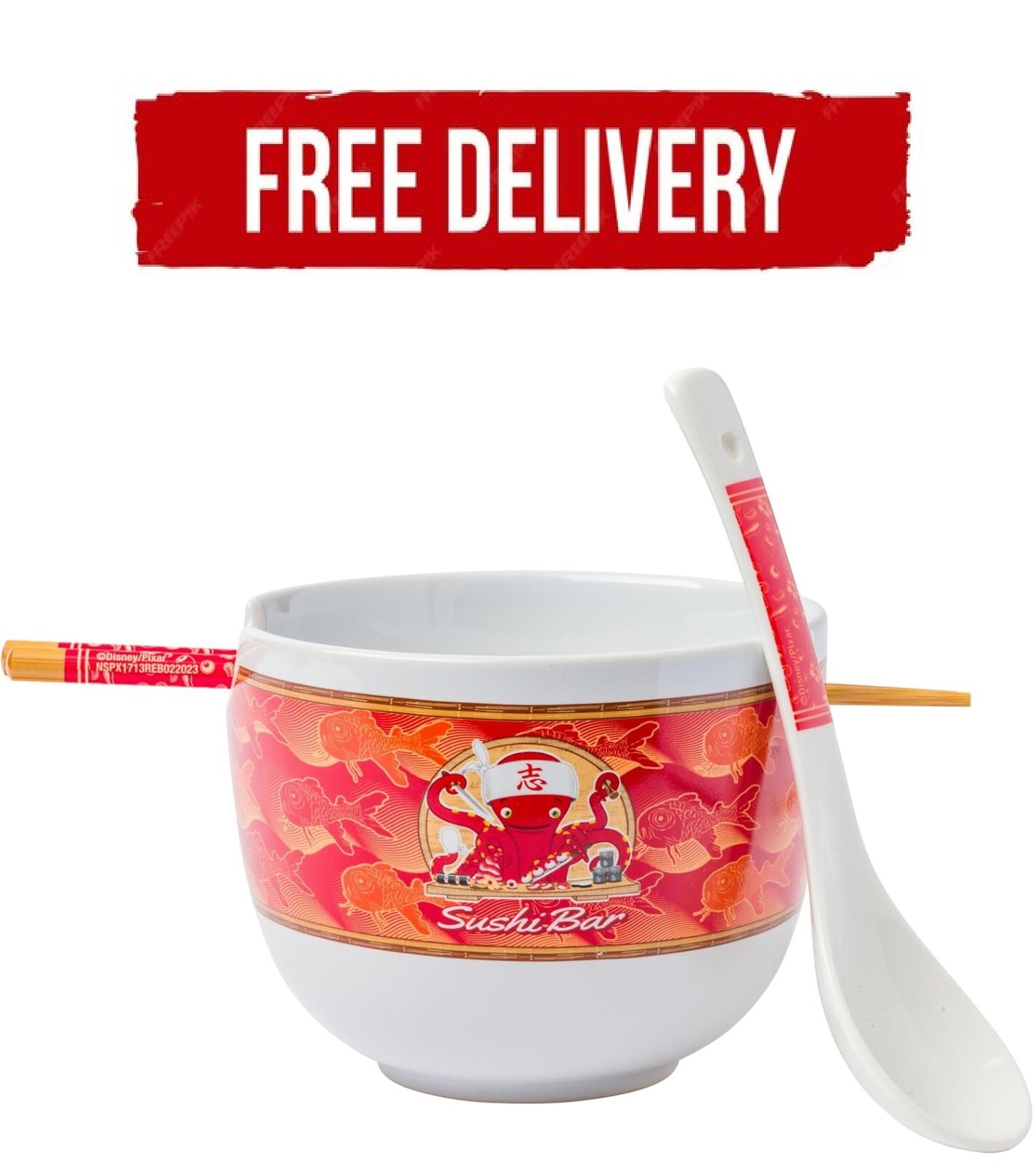 Silver Buffalo Disney Pixar Monsters Inc Harryhausen's Octopus Chef Sushi Bar 20