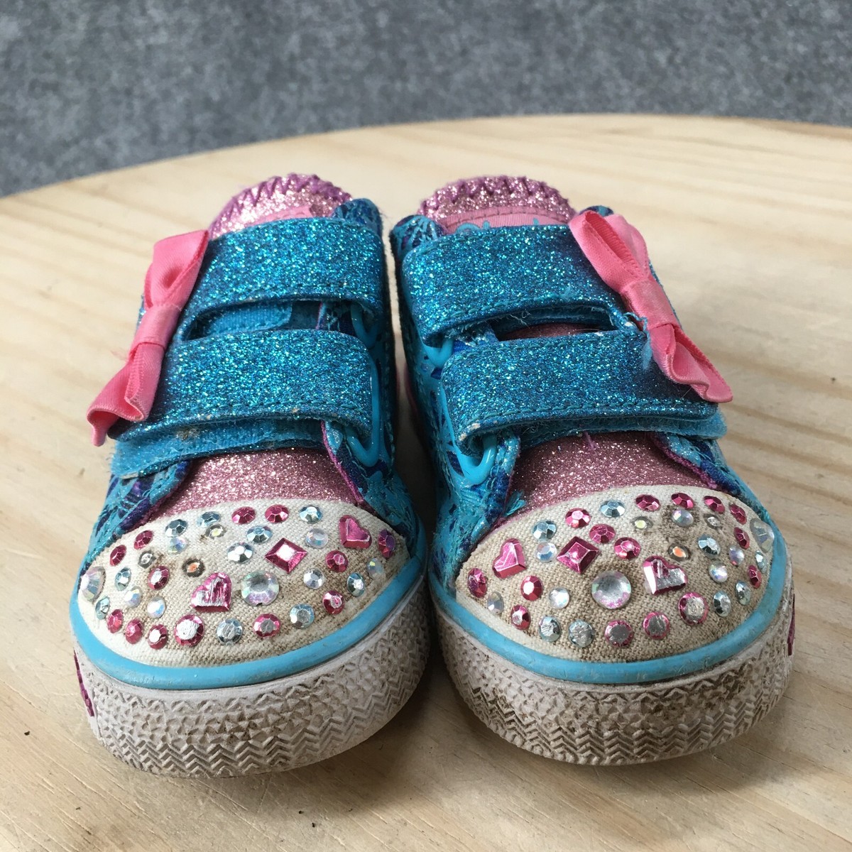 Twinkle Toes by Skechers Shoes Child 5 Low Top Sneakers Blue