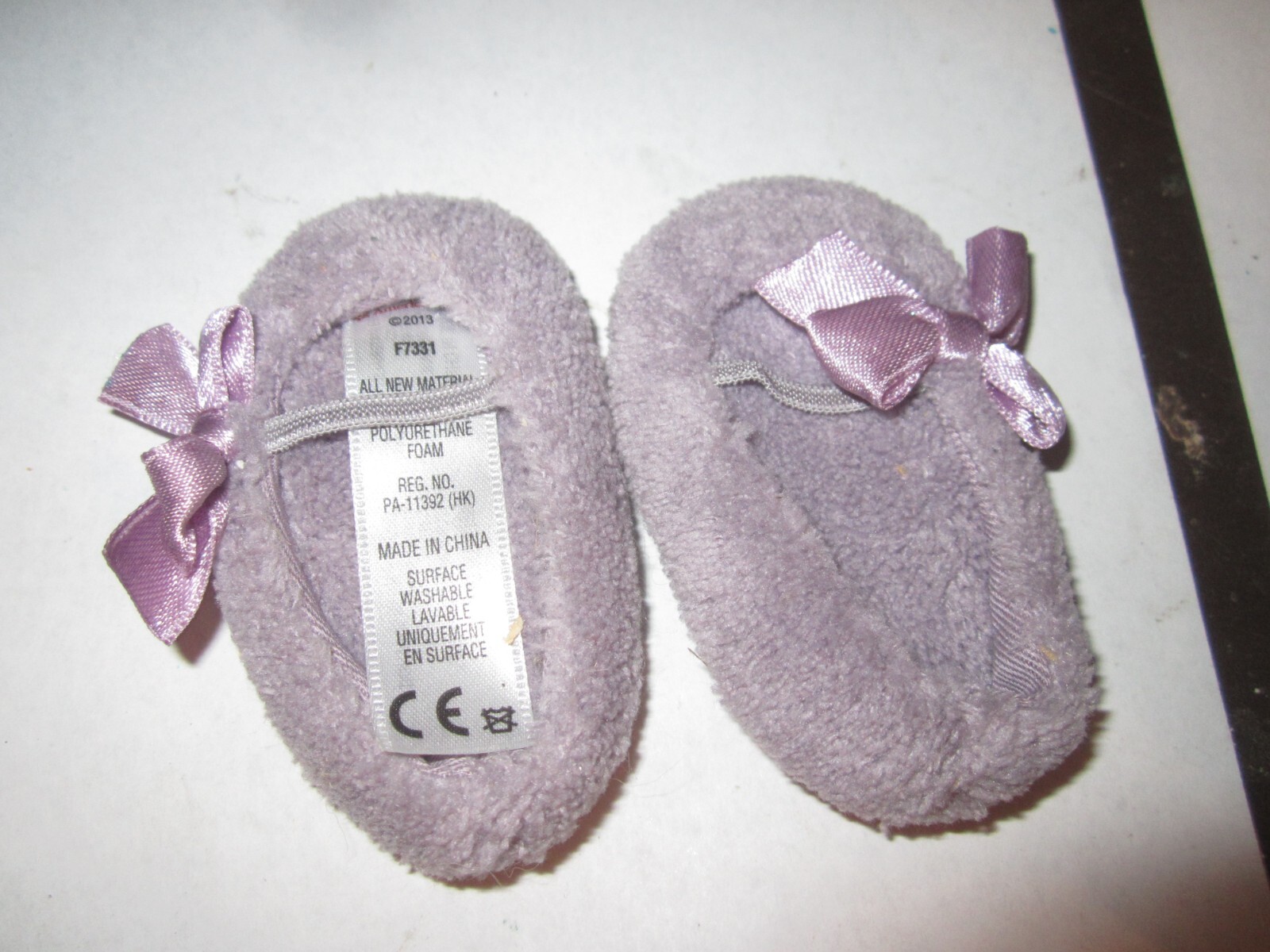 SAOLA American Girl Doll Isabelle GOTY 2014 viola pigiama pantofole SOLO