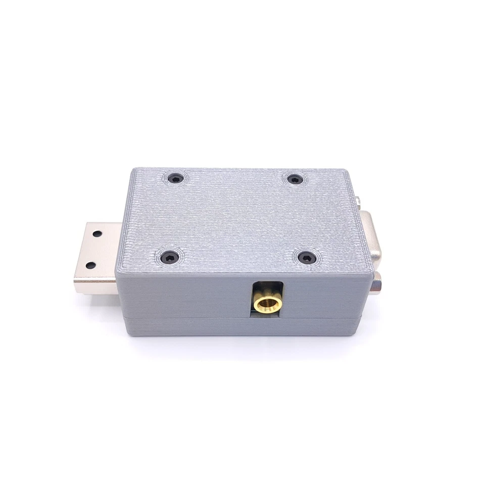 VGA Box for Sega Dreamcast consoles - Silver (made in USA) - Image 3 of 4