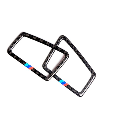 Carbon Fiber Dashboard Air Vent Cover Frame Trim for BMW E90 E92 E93 3 Series - Picture 3 of 15