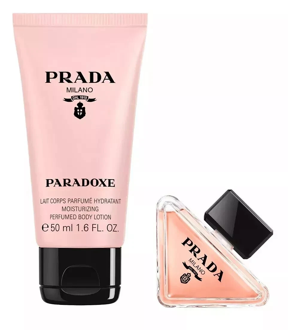 NEW 2pc 2024 Gift Set Prada Paradoxe 0.23oz. EDP + 1.6 oz. Body