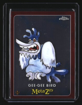 MetaZoo GEE-GEE BIRD #20 (2022 Topps Chrome Base) NM/Near Mint