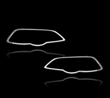 Cornice copri ghiera faro cromata cerchio surround per Honda Odyssey 01-05