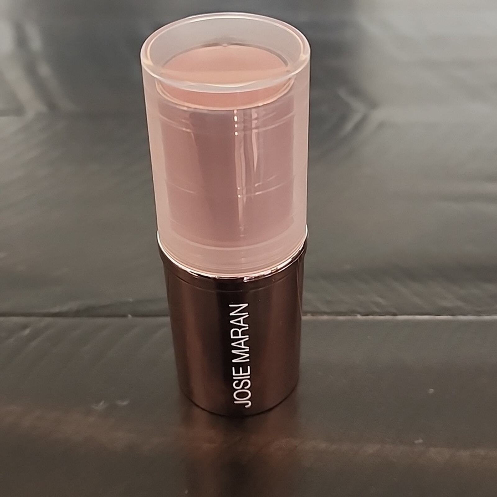 JOSIE MARAN Argan Color Stick Lips Cheeks Eyes Poppy Shade Full Size