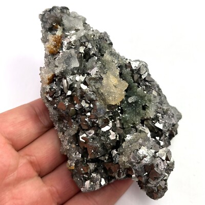 468g New Find Raw Natural rare zinc blende structure crystal &Crystal dot  A134