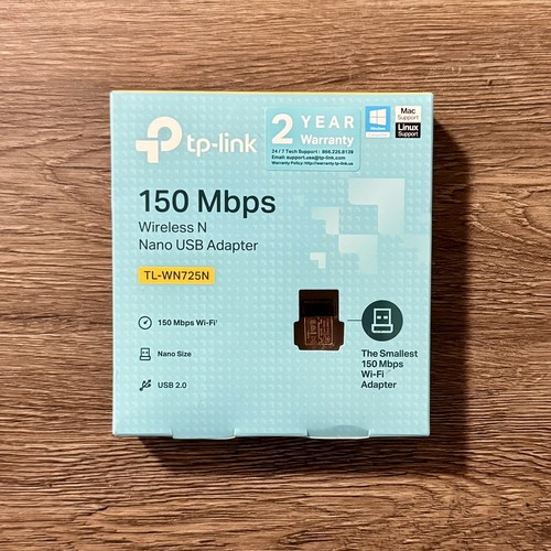 NEW--TP-Link TL-WN725N 150Mbps Wireless-N NANO USB Adatper WiFi Mac Windows