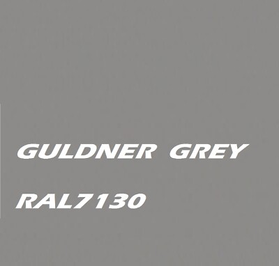 GULDNER GRAU RAL7130 Landmaschinen Emaille Glanz Pinsel oder Spray