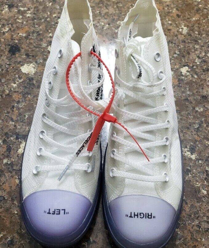Converse Chuck Taylor All-Star Vulcanized Off-White Sample Converse Chuck Taylor All-Star Vulcanized Off-White Sample