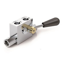 Hydraulic Single Pilot Operated Check Valve 3/8x12L With Manual Shut-Off, VBPSE 