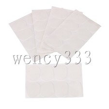 0.8mm Thickness Transparent Alto Tenor Sax Mouthpiece Patches Pads Set of 40