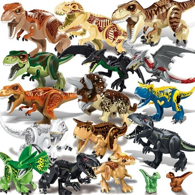 #ad Indominus Rex Jurassic World Park Dinosaur Figure Building Blocks Toy Kids Gifts $12.17