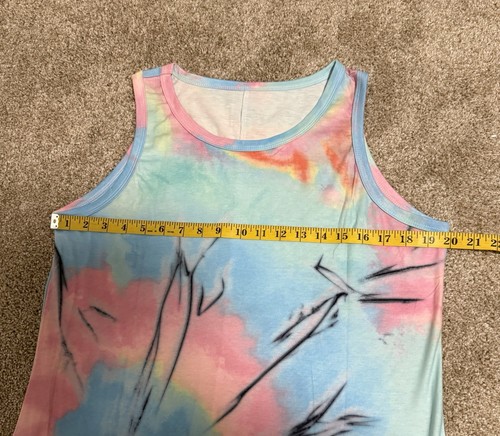 NWOT Tie-Dye Maxi Dress Colorful - Bild 5 von 11
