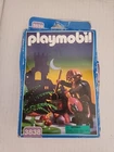 Playmobil # 3838 Witch/Sorceress w Cauldron & Cat, Vintage, 1996, Malta NIB