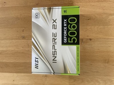 Msi Inspire 2x GeForce Nvidia 5060 Mit Rechnung Und Ovp