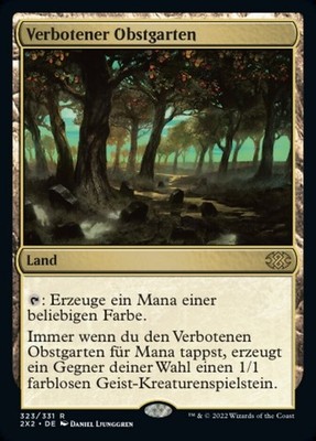 Verbotener Obstgarten / Forbidden Orchard  - DOUBLE MASTERS -  deutsch  (n-mint)