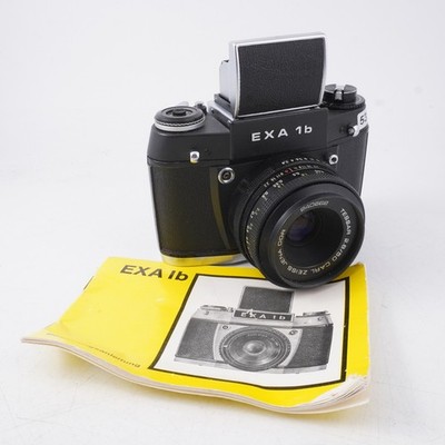 Ihagee Exa 1b schwarz  Zeiss Tessar 2,8/50 Spiegelreflexkamera  #5315 A19