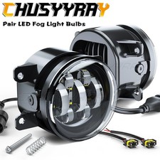 Pair For Ford Focus 08-14 Clear Lens Led Front Bumper Fog Lights Lamps W
