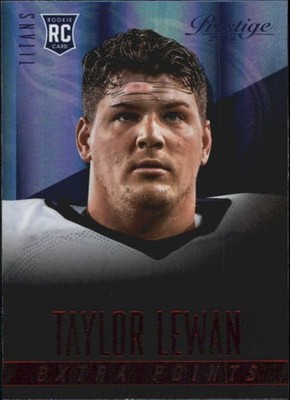 2014 Prestige Extra Points Red #287 Taylor Lewan - FB