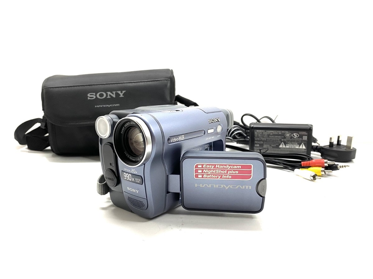 SONY CCD-TRV228E Hi8 Tape Analogue Video Camera HANDYCAM Complete