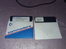 Commodore EXACT 1571 & UTILITES Lot Of 2 Flop...