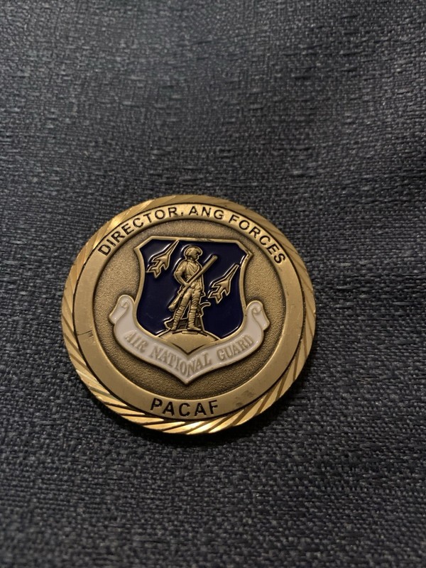 Director, ANG Forces, PACAF Air National Guard Challenge Coin