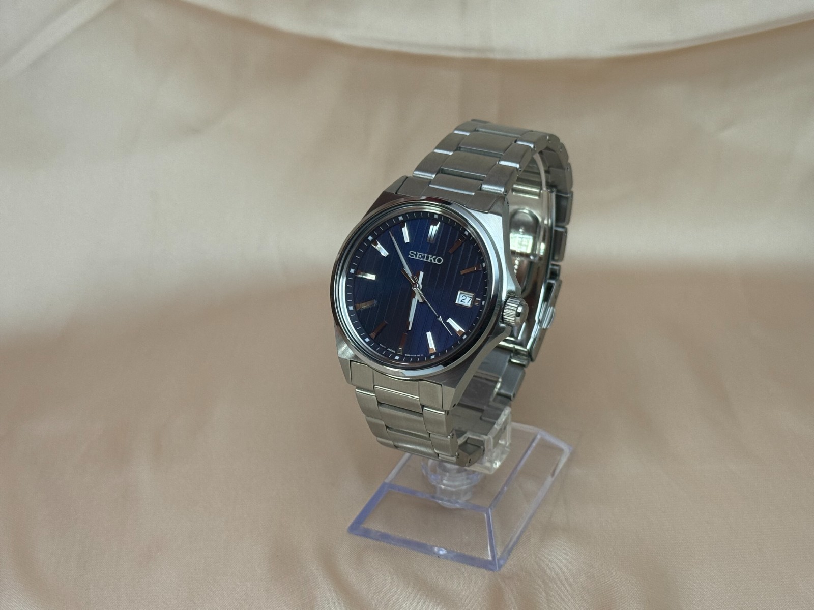 Seiko Classic SBTH003 montre homme quartz 40mm bracelet acier inoxydable