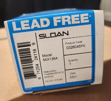 Sloan Undersink Mixing Valve.  Model MIX135A