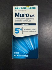 Bausch & Lomb MURO 128 Ointment 5 1/8 Oz Expi...