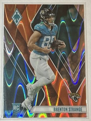 Brenton Strange ROOKIE ORANGE PARALLEL # 66/99 - Jaguars - 2023 Phoenix Football