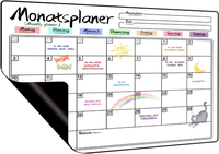 Whiteboard Wochenplaner, Magnetisch Monatsplaner FüR KüHlschrank