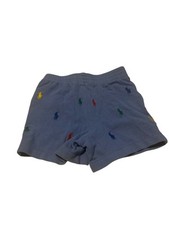 Boy's Polo Ralph Lauren All Over Pony Embroidered Shorts 12M Blue