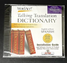 WordAce! Talking Translation Dictionary English to/from German CD-ROM