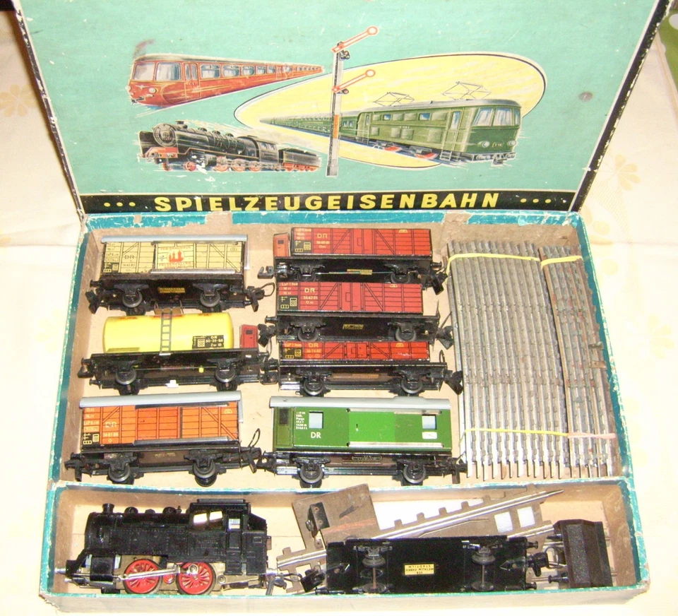 funktionsfähige BR80, 8 Güterwag., 17 Gleise, Weich, Prell., OVP Stadtilm Spur S - Bild 4 von 4