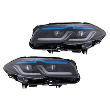LED-Scheinwerfer für BMW 5er F10 F11 2011–2014 Xenon Umrüstung auf G30-Design