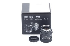 Voigtländer Nokton 1.5/28Mm Noir VM II Asph. Ligne Vintage